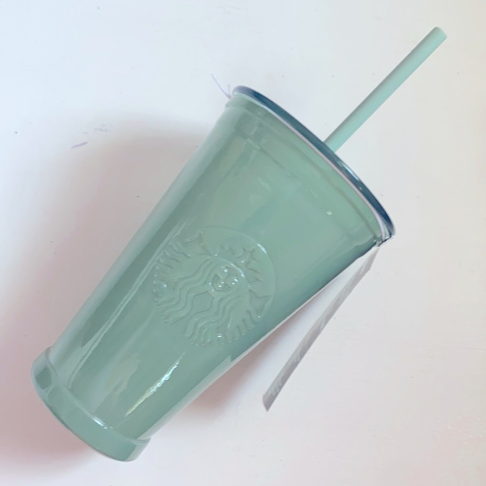 Recycled Glass Starbucks Water Bottle Tumbler